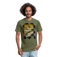 "BEEN THERE DONE THAT" T-Shirt by Next Level - heather military green