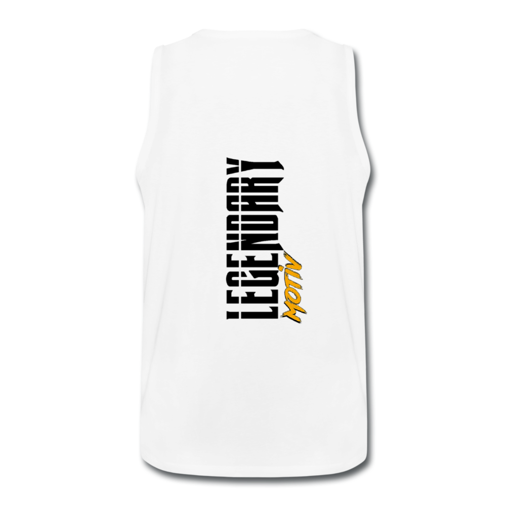 "TRUE BELIEVER" Men’s Premium Tank - white