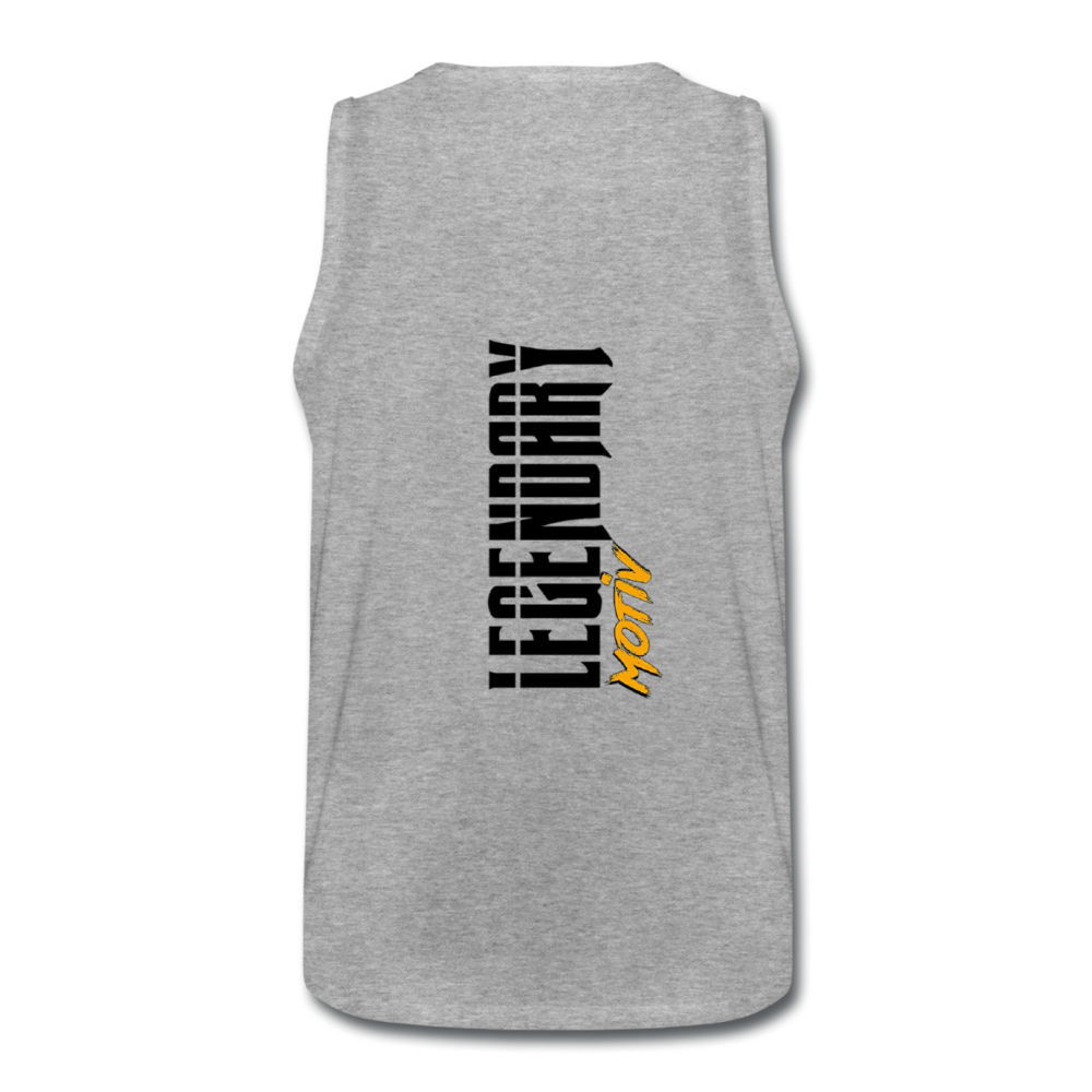 "TRUE BELIEVER" Men’s Premium Tank - heather gray