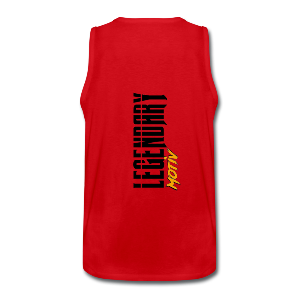 "TRUE BELIEVER" Men’s Premium Tank - red