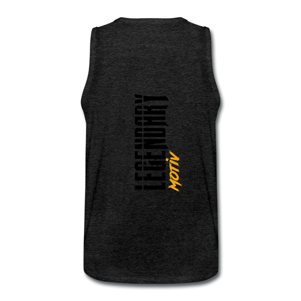 "TRUE BELIEVER" Men’s Premium Tank - charcoal gray